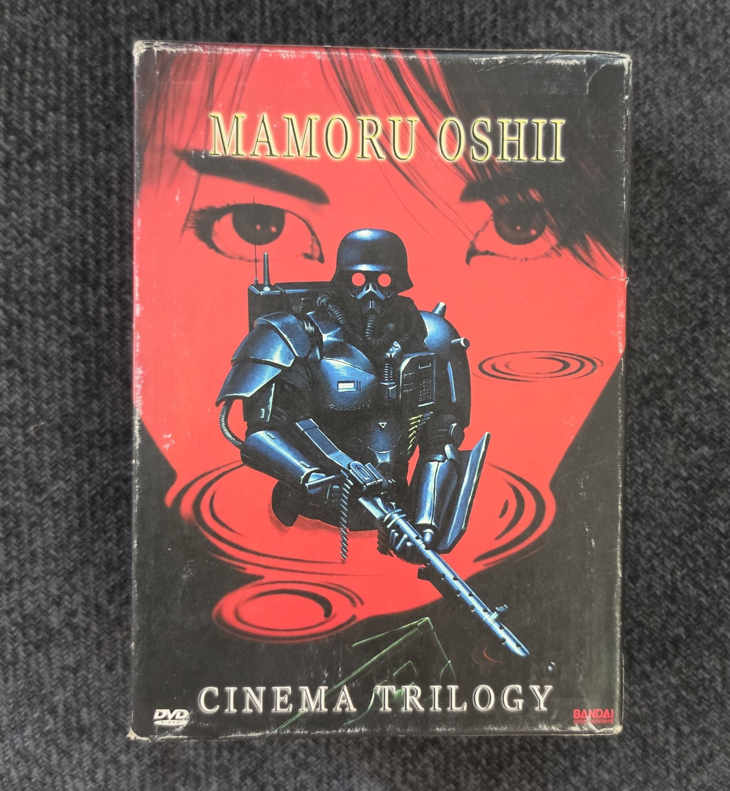 Mamoru Oshii: Cinema Trilogy Collection (DVD, 2003, 3-Disc Set) Mamoru Oshii: Cinema Trilogy Collection (DVD, 2003, 3-Disc Set)
