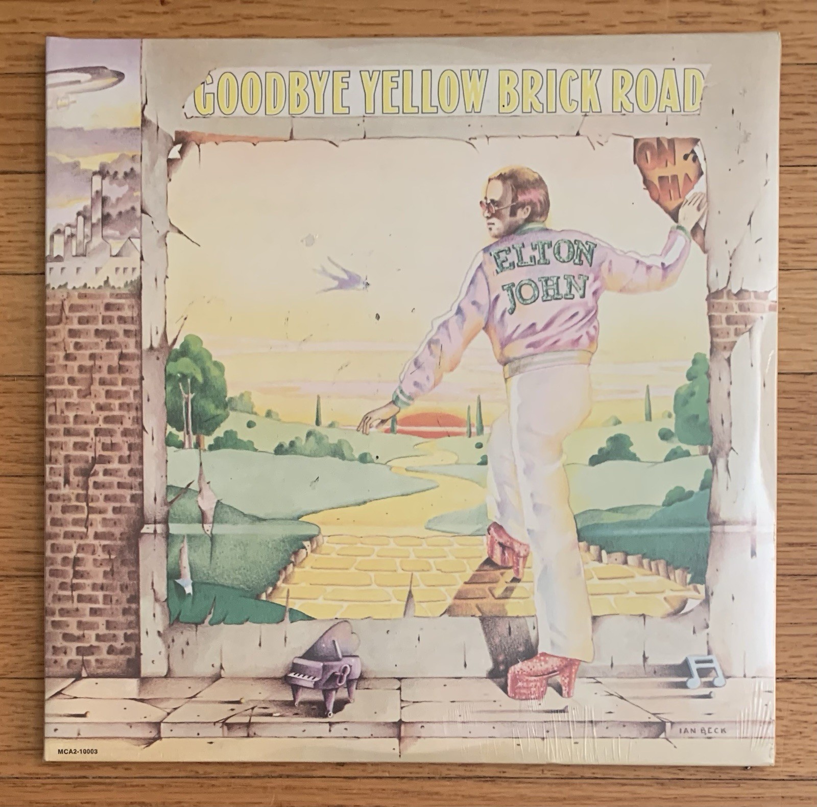 Sealed ELTON JOHN 2LP GOODBYE YELLOW BRICK ROAD 1973 1st UNIPAK MCA2-10003 Sealed ELTON JOHN 2LP GOODBYE YELLOW BRICK ROAD 1973 1st UNIPAK MCA2-10003