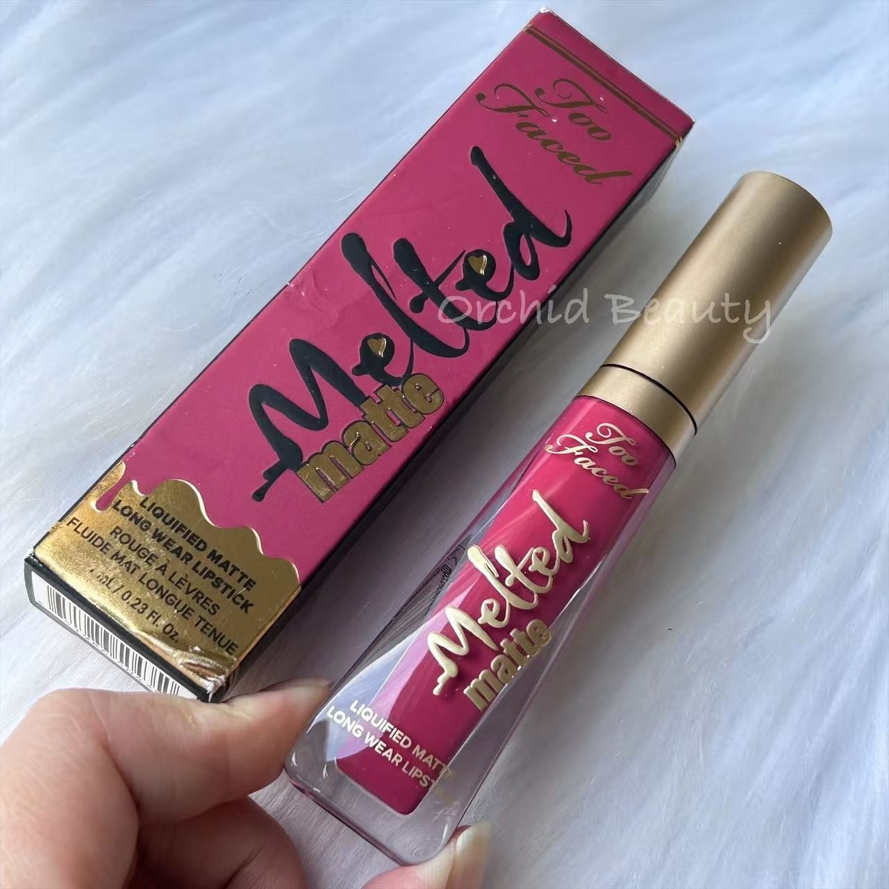 New Too Faced Melted Matte Longwear Liquid Lipstick~Strawberry Hill~Full Size New Too Faced Melted Matte Longwear Liquid Lipstick~Strawberry Hill~Full Size