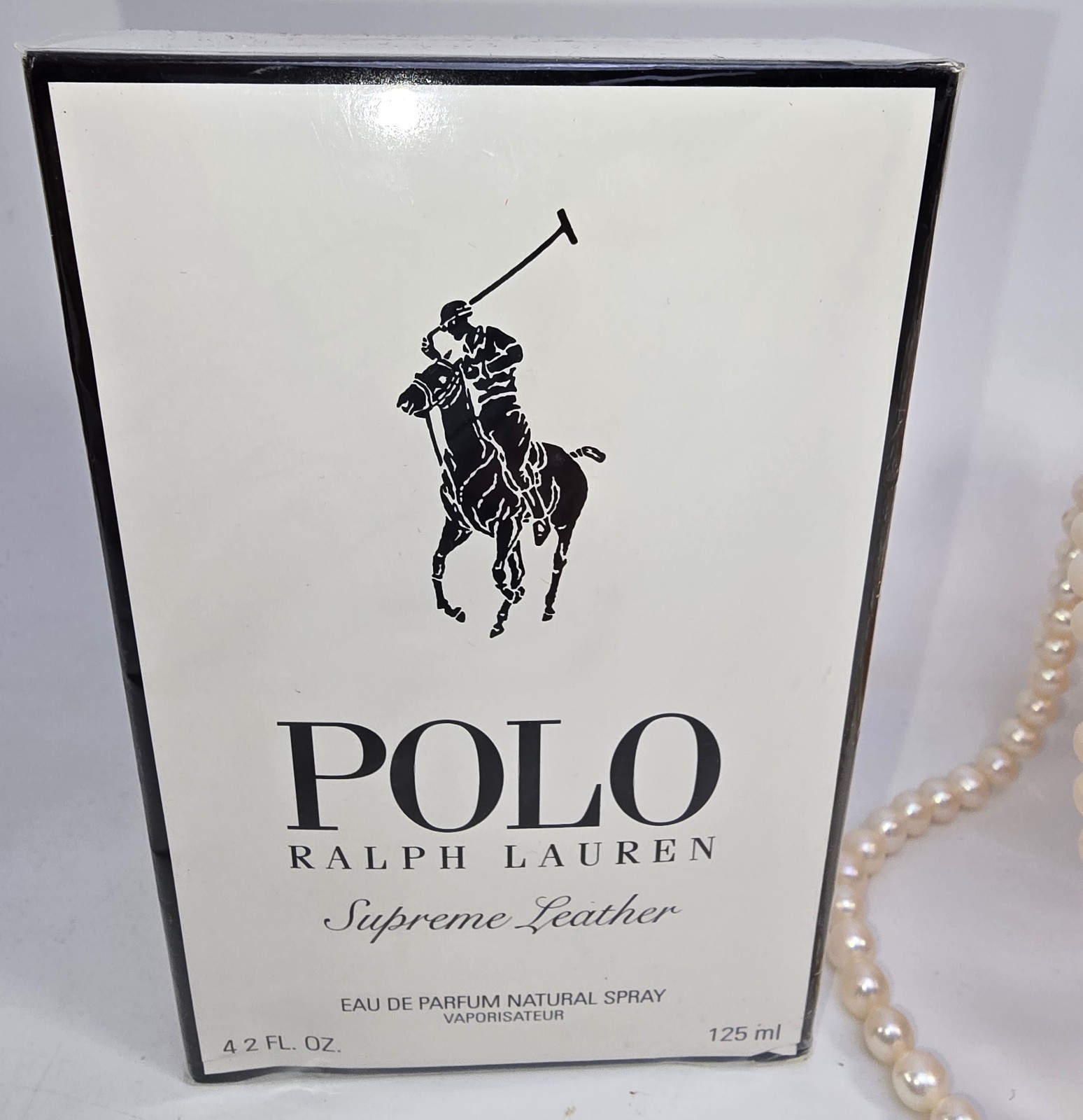 Polo Ralph Lauren Supreme Leather EDP 4.2oz 125ml NIB Sealed Rare