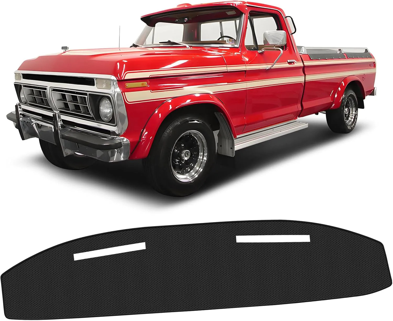 Dashboard Mat Carpet Cover For 1973-1979 Ford F100 F150 F250 F350 Bronco Pickup Dashboard Mat Carpet Cover For 1973-1979 Ford F100 F150 F250 F350 Bronco Pickup
