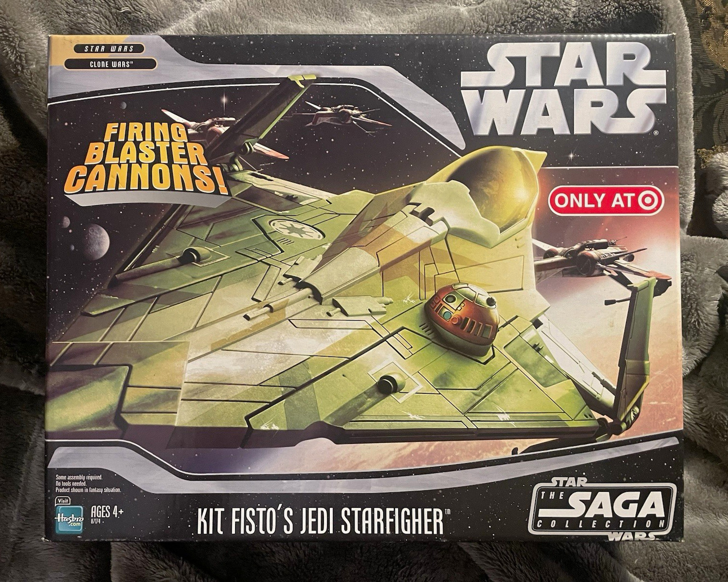 Hasbro Star Wars Kit Fisto's Jedi Starfighter The Saga Collection 2006