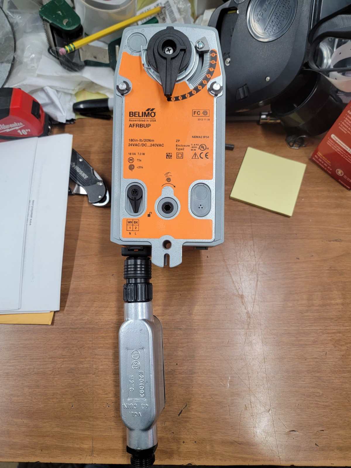 BELIMO B240+AFRBUP-S / B240AFRBUPS (BRAND NEW)
