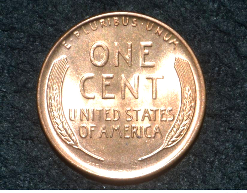1939 D Lincoln Cent ** GEM BU RED ** Actual Coin  ** FREE S/H