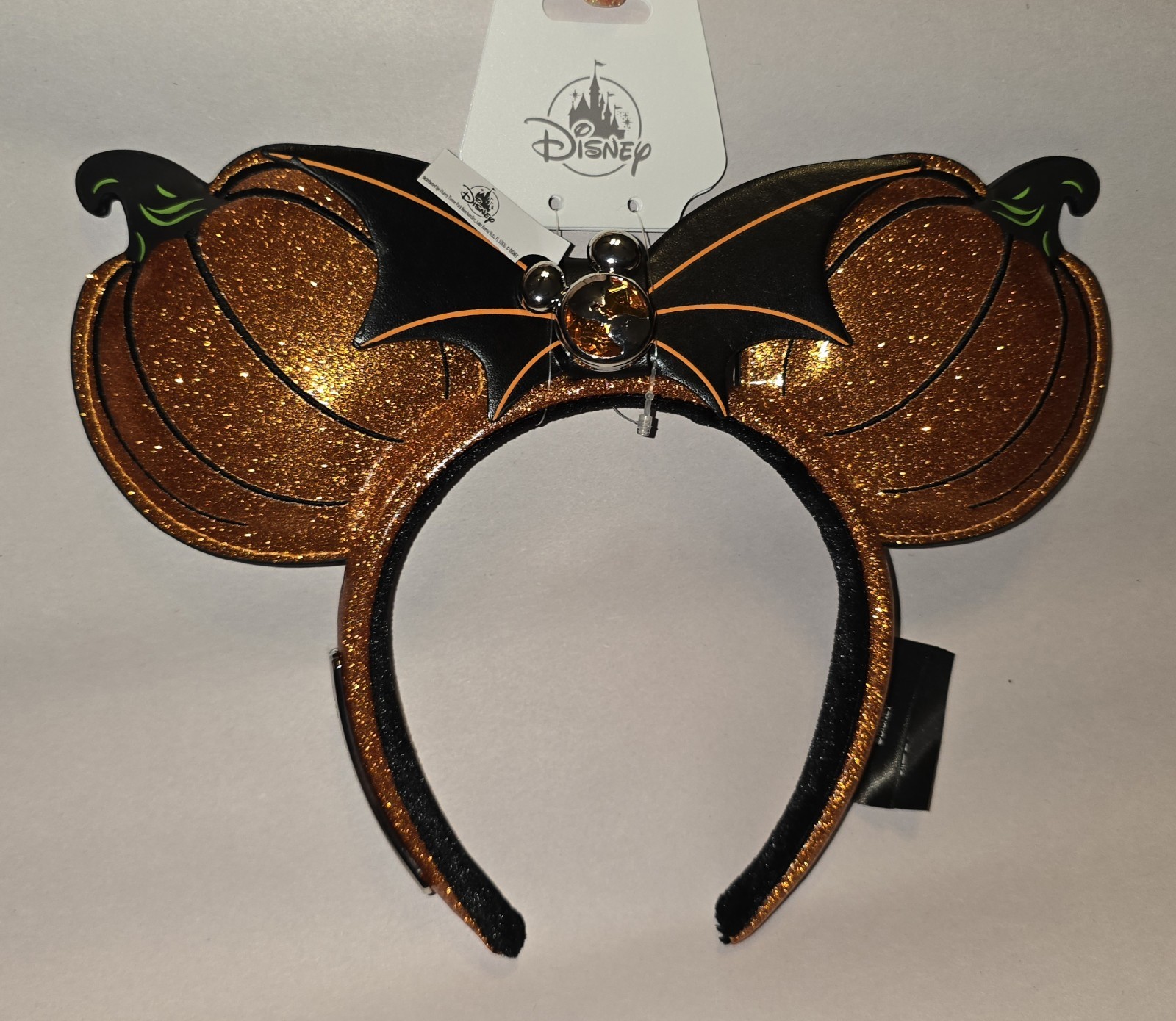 2026 Disney ~ DVC Halloween Shimmer Pumpkin Vacation Club Minnie Ears Headband 2026 Disney ~ DVC Halloween Shimmer Pumpkin Vacation Club Minnie Ears Headband