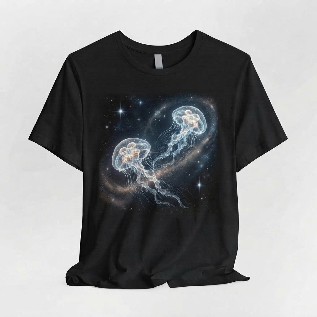 Vintage 90s Jellyfish T-Shirt Y2K Retro Ocean Marine Life Sea Creature Tee Vintage 90s Jellyfish T-Shirt Y2K Retro Ocean Marine Life Sea Creature Tee
