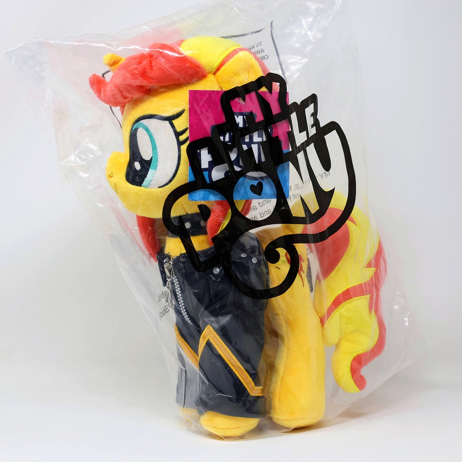 Hasbro My Little Pony Sunset Shimmer Deluxe Rockstar Plush Plushie Figure MLP