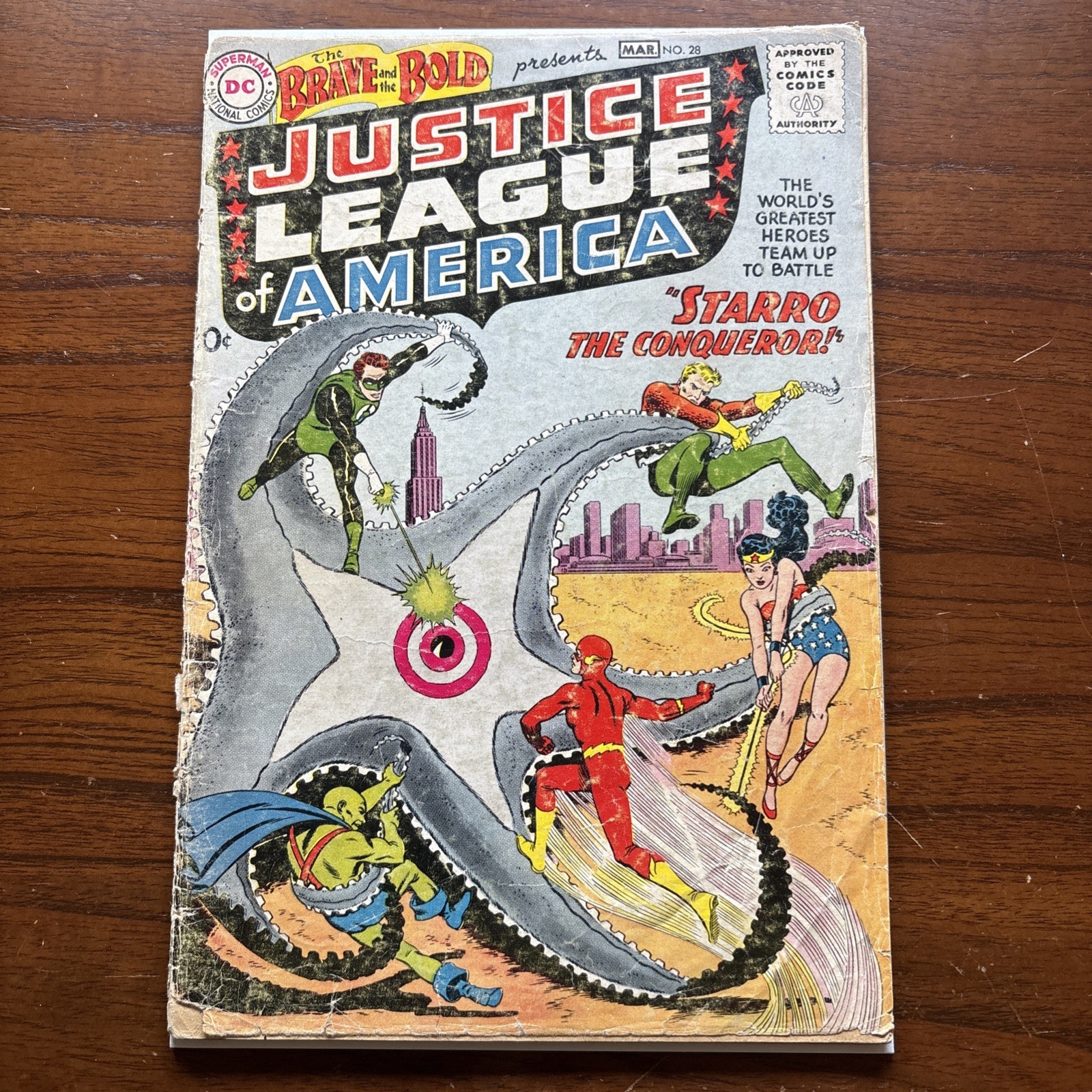 Brave and the Bold #28 DC Comics 1960 1st App Justice League MAJOR KEY COMPLETE