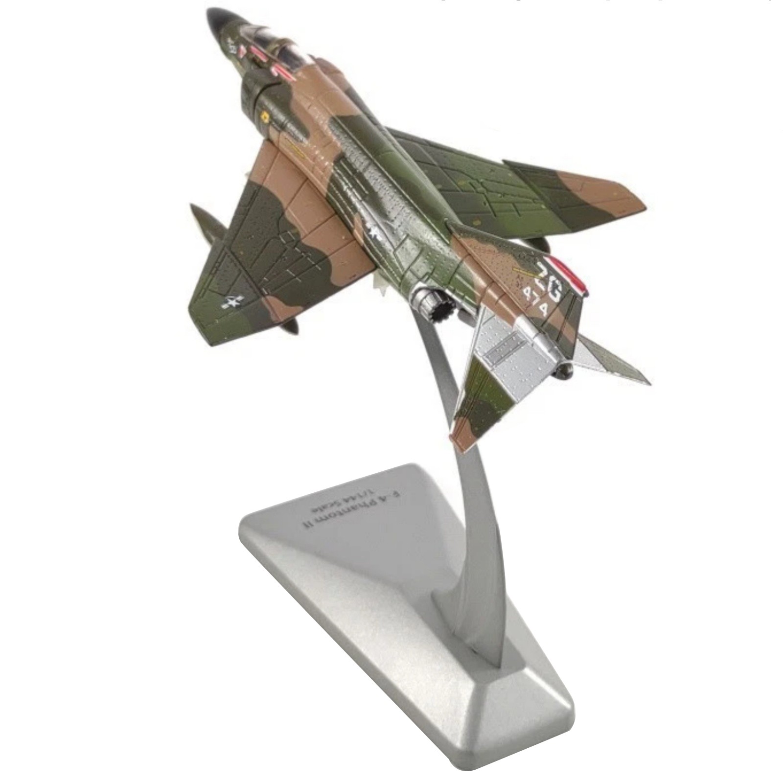 1/144 Scale 14cm Diecast Alloy USAF F-4 Phantom II Fighter Model Brand New Toy