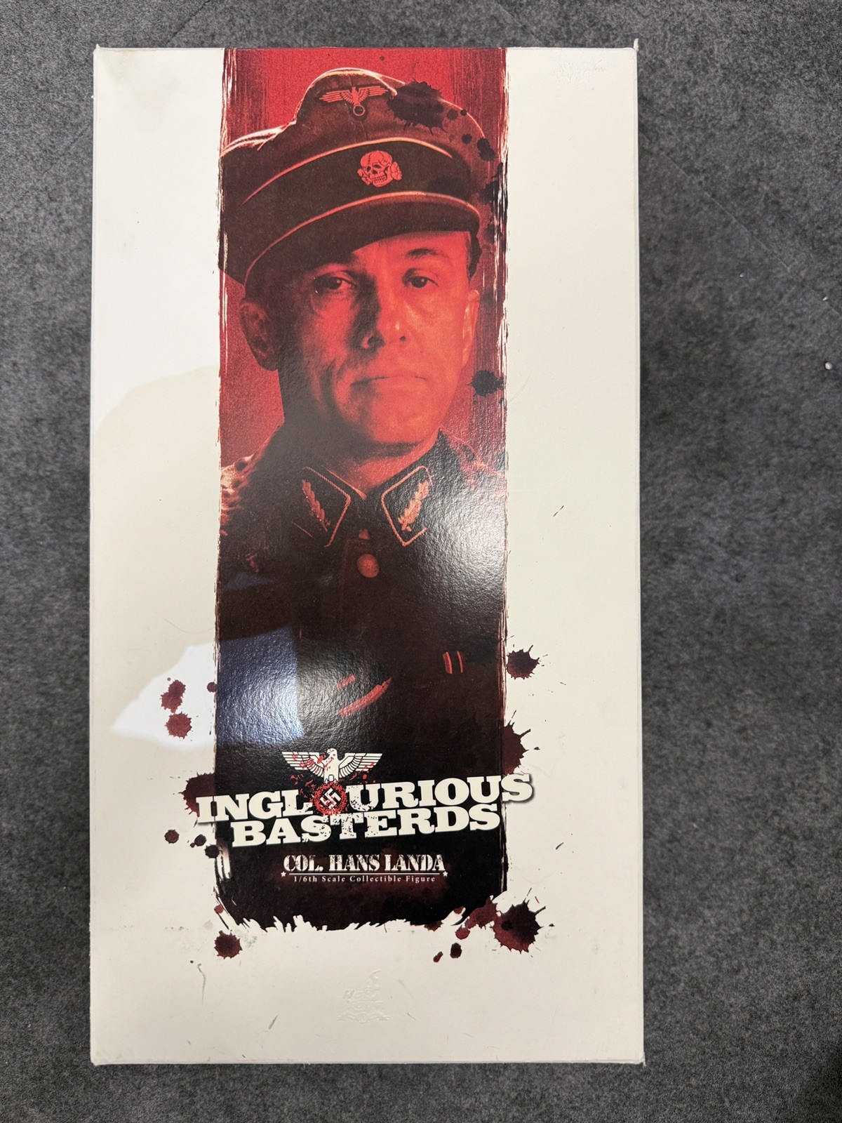 Hot Toys MMS 134 Inglourious Basterds Hans Landa Christoph Waltz Figure NEW Hot Toys MMS 134 Inglourious Basterds Hans Landa Christoph Waltz Figure NEW