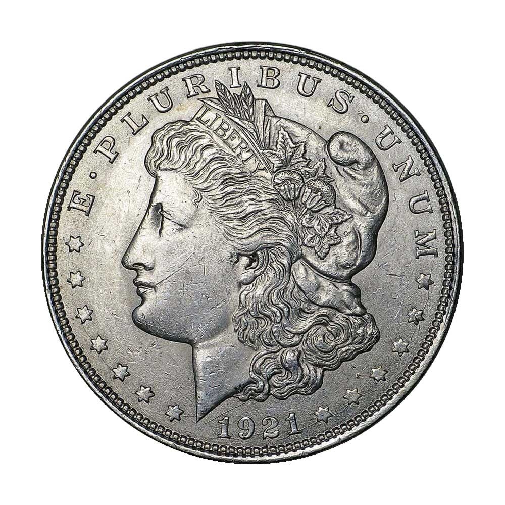 1921 P D or S $1 Morgan Silver Dollar Brilliant Uncirculated