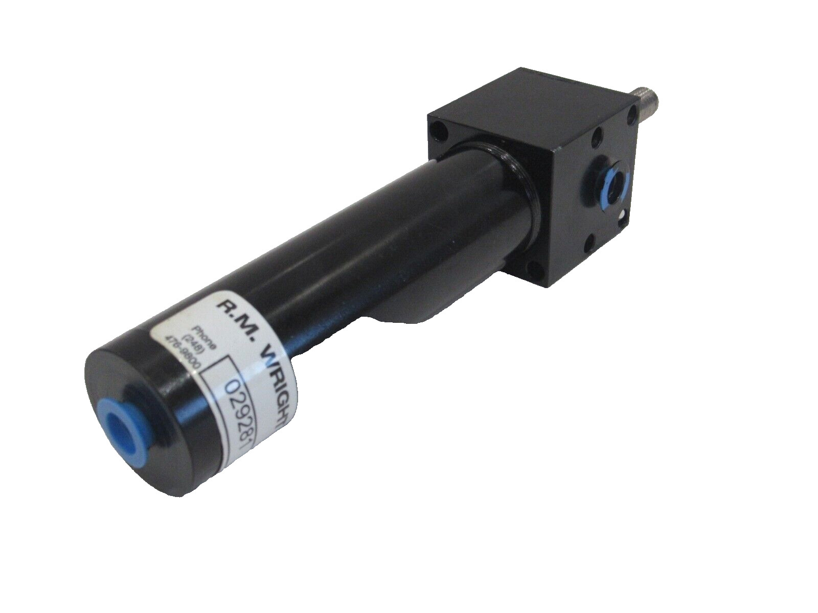 NEW R.M. WRIGHT CO. 029281 PNEUMATIC CYLINDER