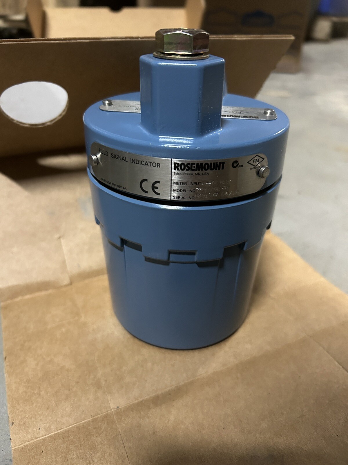 Rosemount Analytical 751AM4E5B Transmitter Model 751 Field Signal Indicator LCD Rosemount Analytical 751AM4E5B Transmitter Model 751 Field Signal Indicator LCD