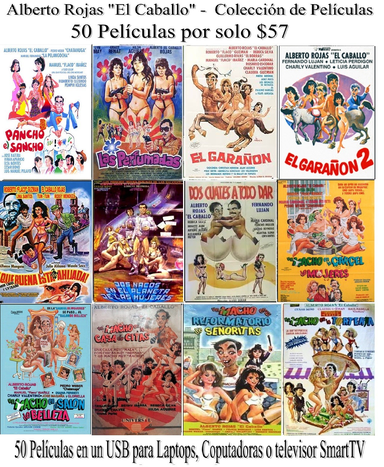 El Caballo Rojas_Coleccion de Sus Mejores Peliculas_Cine de Mexico El Caballo Rojas_Coleccion de Sus Mejores Peliculas_Cine de Mexico
