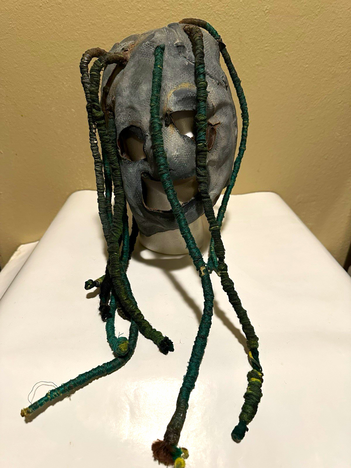 Slipknot Corey Taylor Self Titled Ghost Glow Zombie Mask Replica