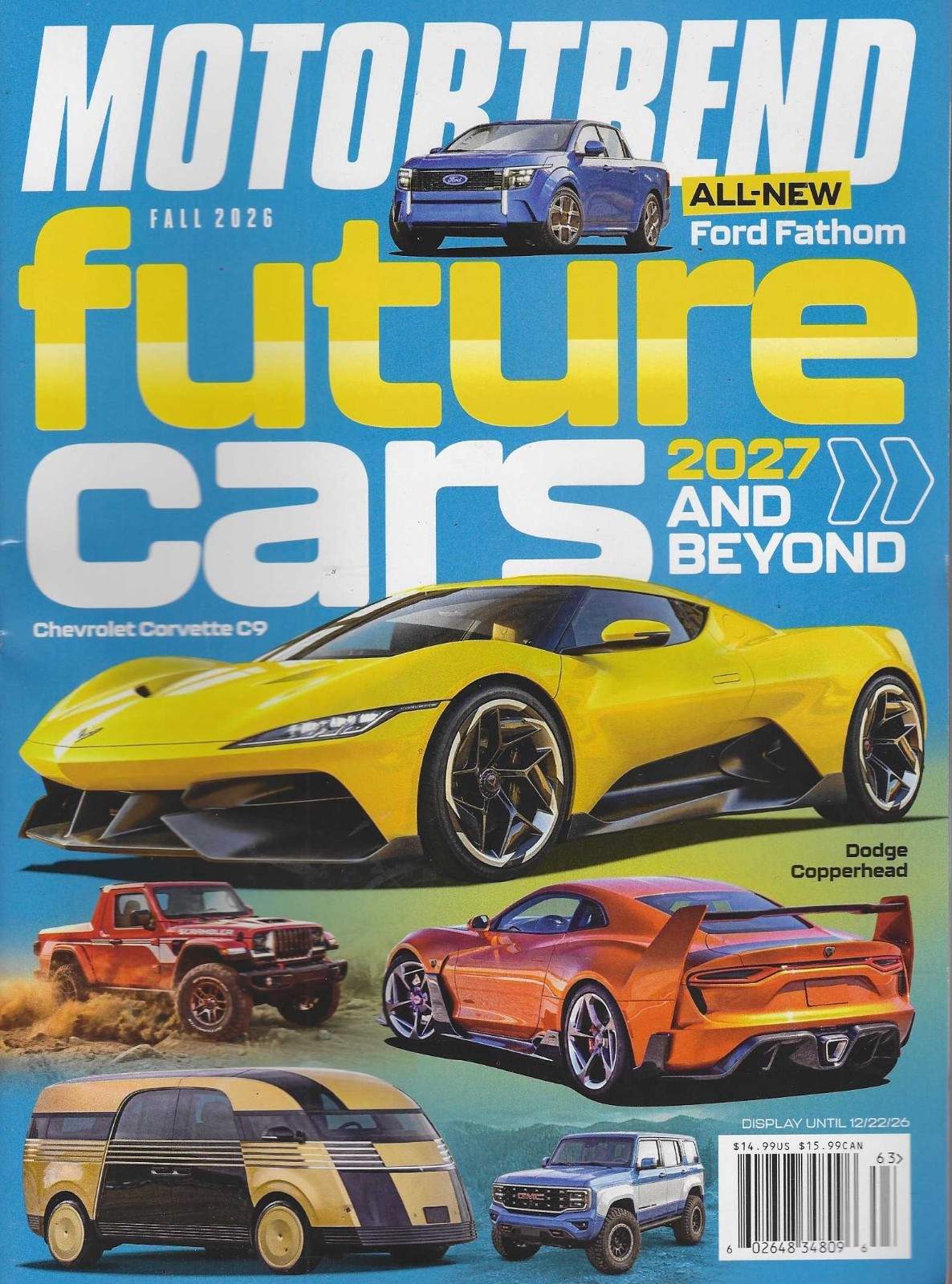 Motor Trend Fall 2026: Future Cars Motor Trend Fall 2026: Future Cars