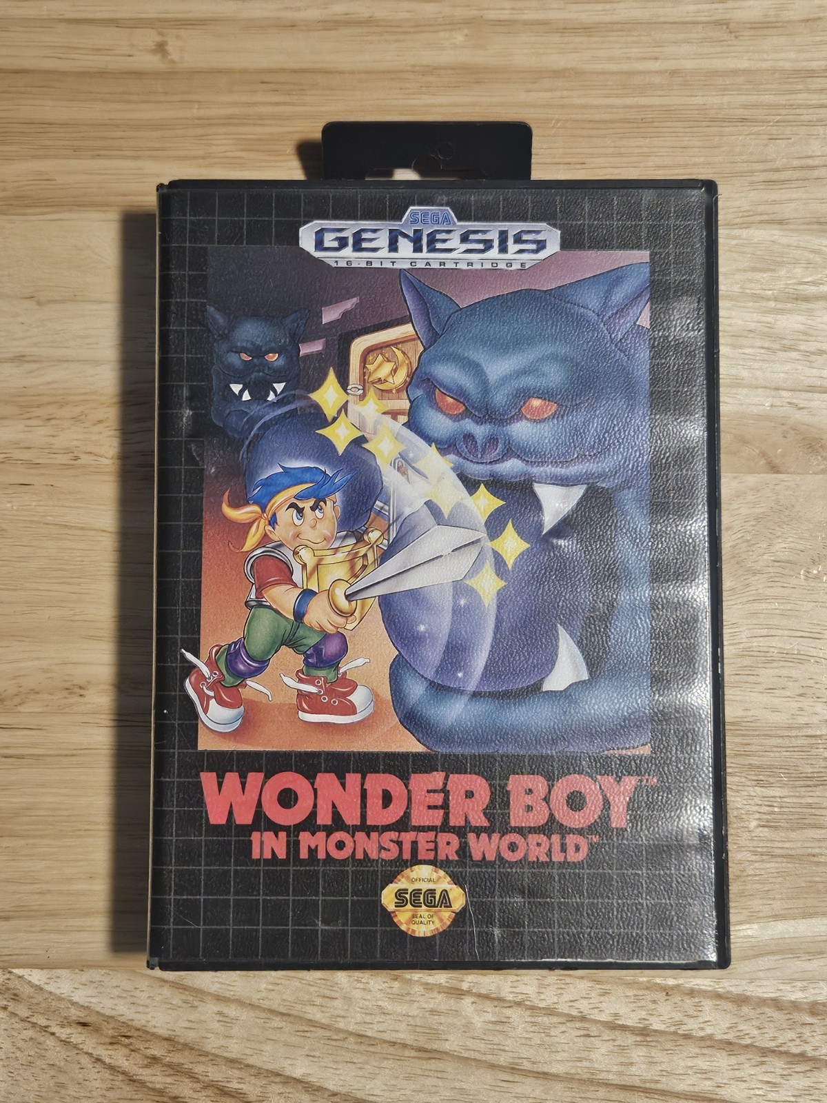 Wonder Boy in Monster World Sega Genesis Video Game Cartridge WITHOUT Manual Wonder Boy in Monster World Sega Genesis Video Game Cartridge WITHOUT Manual
