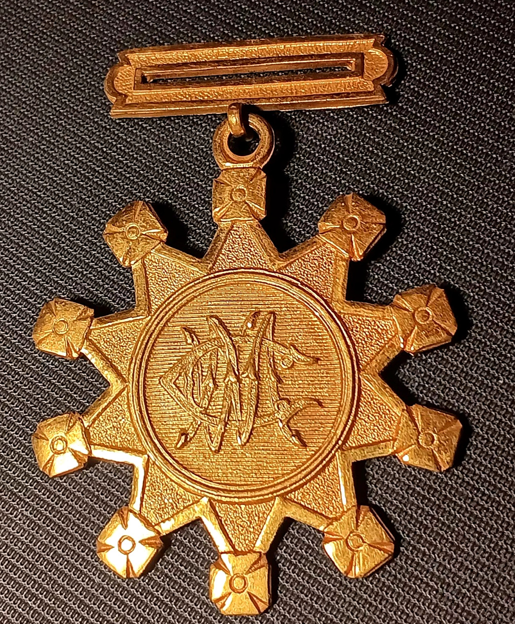 NICE Antique 10-point MALTESE CROSS Victorian–Edwardian Fraternal Merit Medal