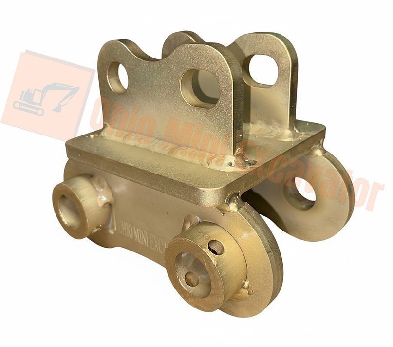 Adapter for AGT QNT30 QNT50 Bobcat to fit 25MM Attachments- Custom MADE IN OHIO