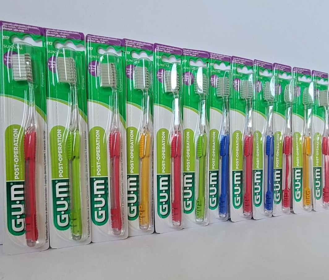 12-PK GUM Delicate Post-Surgical Operation Toothbrush #317 BEST PRICE ONLINE