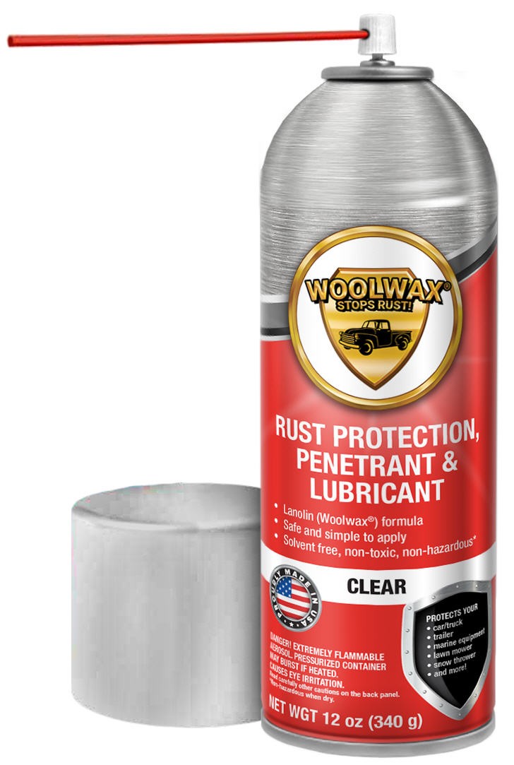 Woolwax Lanolin Undercoating 12 oz. Aerosol Spray Can – Clear Woolwax Lanolin Undercoating 12 oz. Aerosol Spray Can – Clear