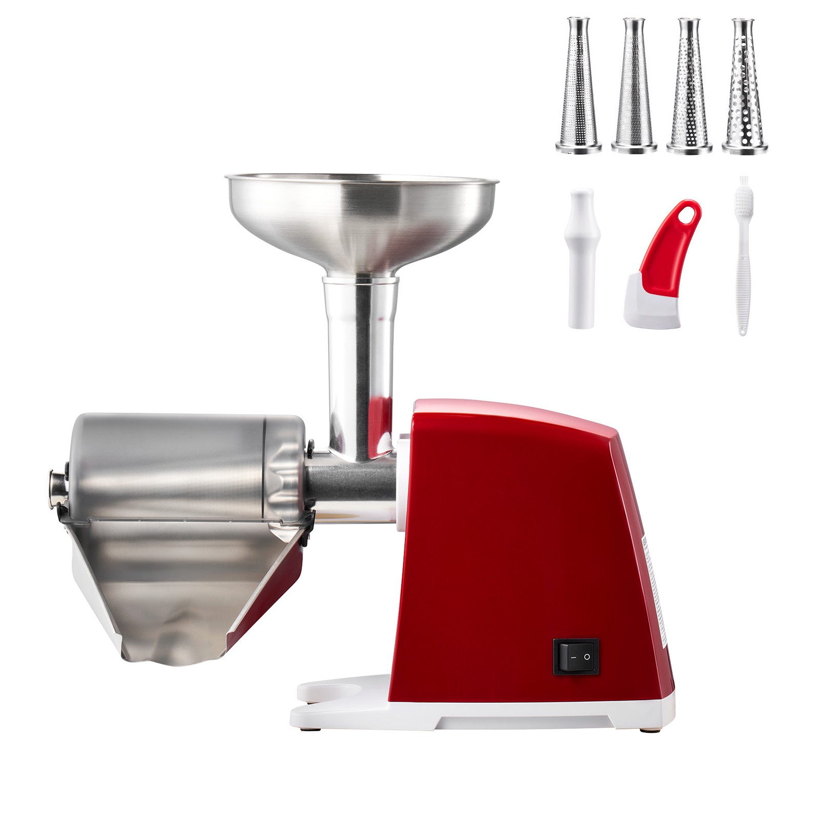 Uimoso Electric Tomato Strainer 800W Food Mill & Sauce Maker 88 lbs/H Red Home