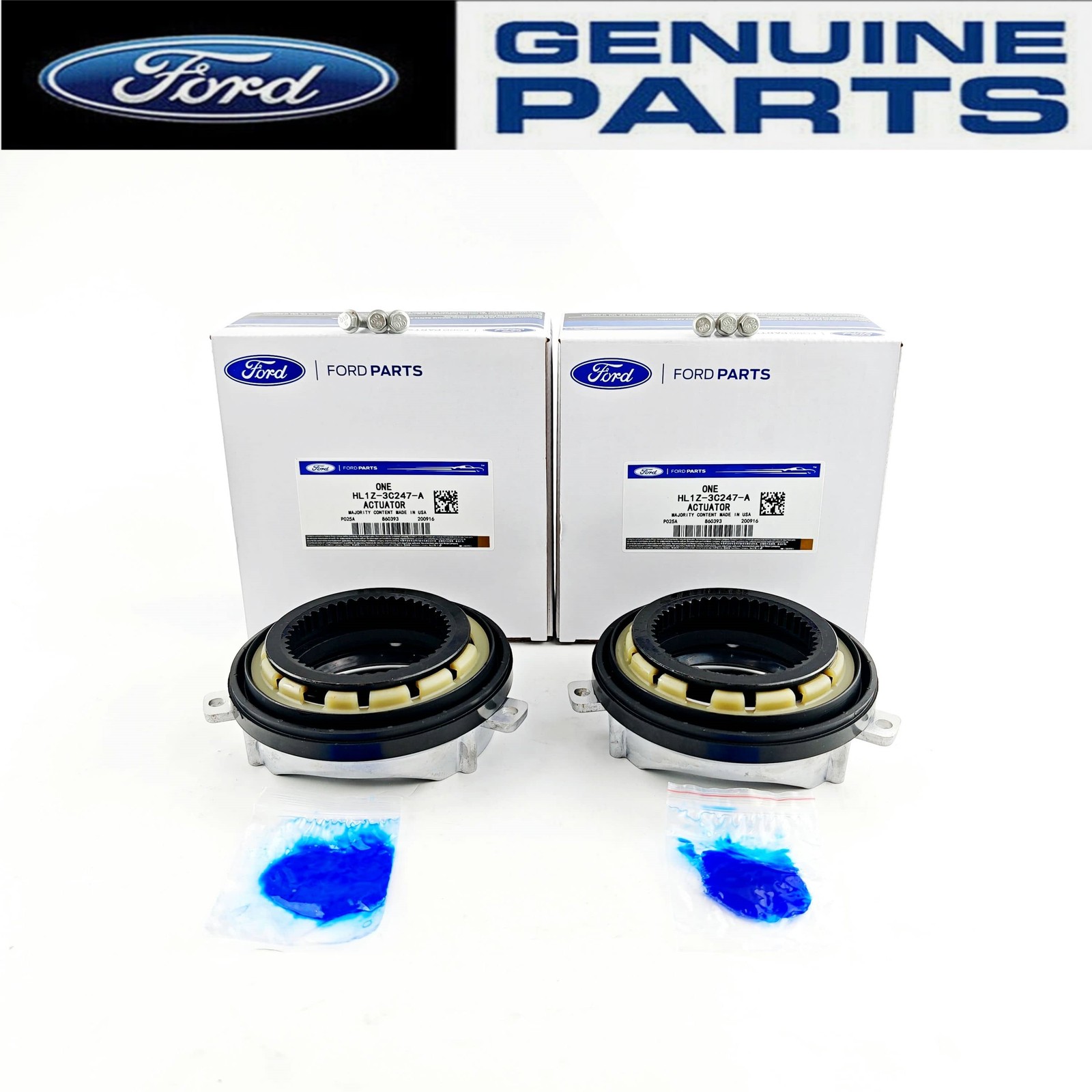 2PCS OEM 4WD Auto Hub Lock Actuator For Ford 2015 thru 2019 F-150 HL1Z-3C247-AUS