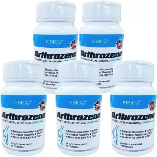 5 pack Fisico Arthrozene Natural Joint Health Supplement 30 Capsules Exp 12/26 5 pack Fisico Arthrozene Natural Joint Health Supplement 30 Capsules Exp 12/26