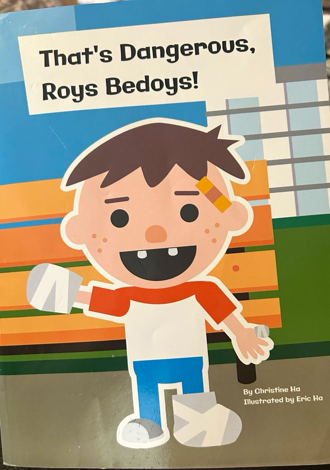 That\'s Dangerous, Roys Bedoys Paperback Picture Book Christine Ha 2019 Ages 4-8 That\'s Dangerous, Roys Bedoys Paperback Picture Book Christine Ha 2019 Ages 4-8