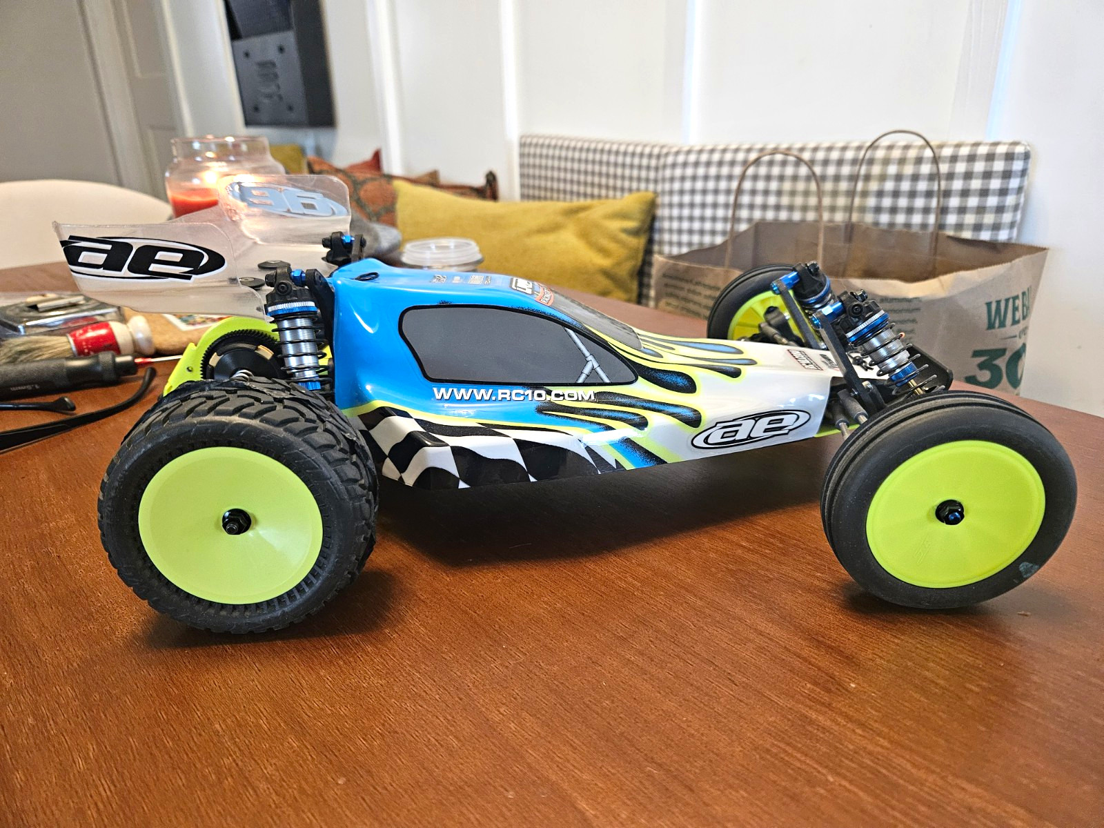 Team Associated RC10 B2 B3 1:10 2WD  Off-Road Buggy Brushless Metal Gears