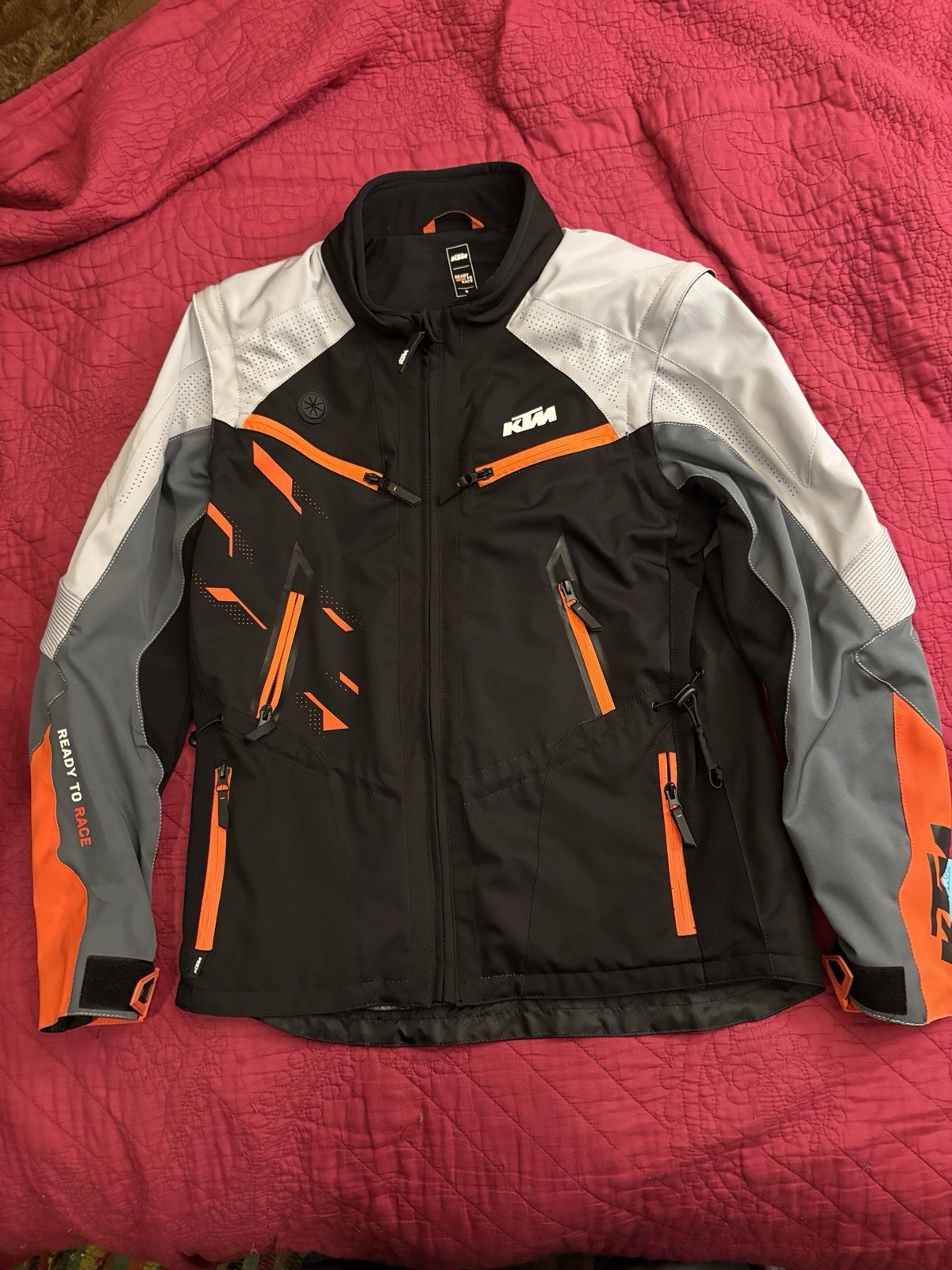 KTM Ready To Race Racetech Motorcycle Racing Jacket Size Sm KTM Ready To Race Racetech Motorcycle Racing Jacket Size Sm