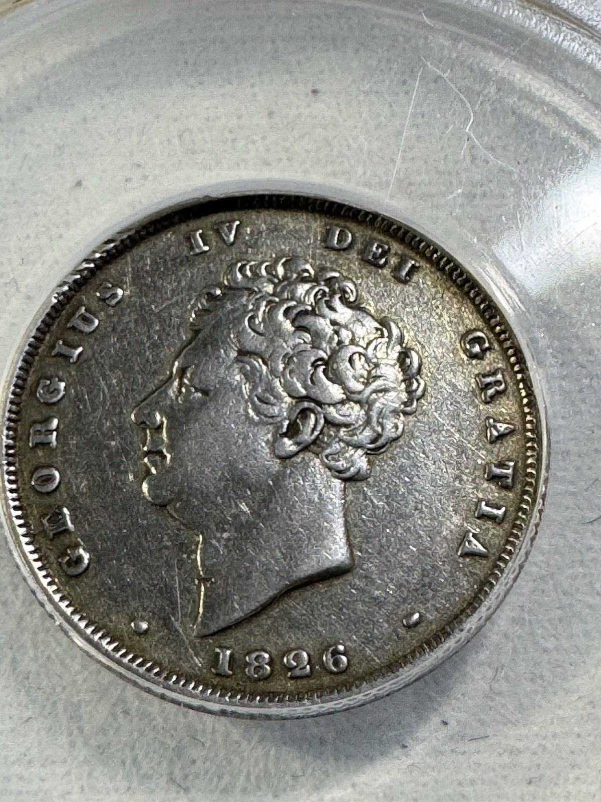 1826 Great Britain 1 Shilling Silver Coin Graded XF 40 by ANACS 1826 Great Britain 1 Shilling Silver Coin Graded XF 40 by ANACS