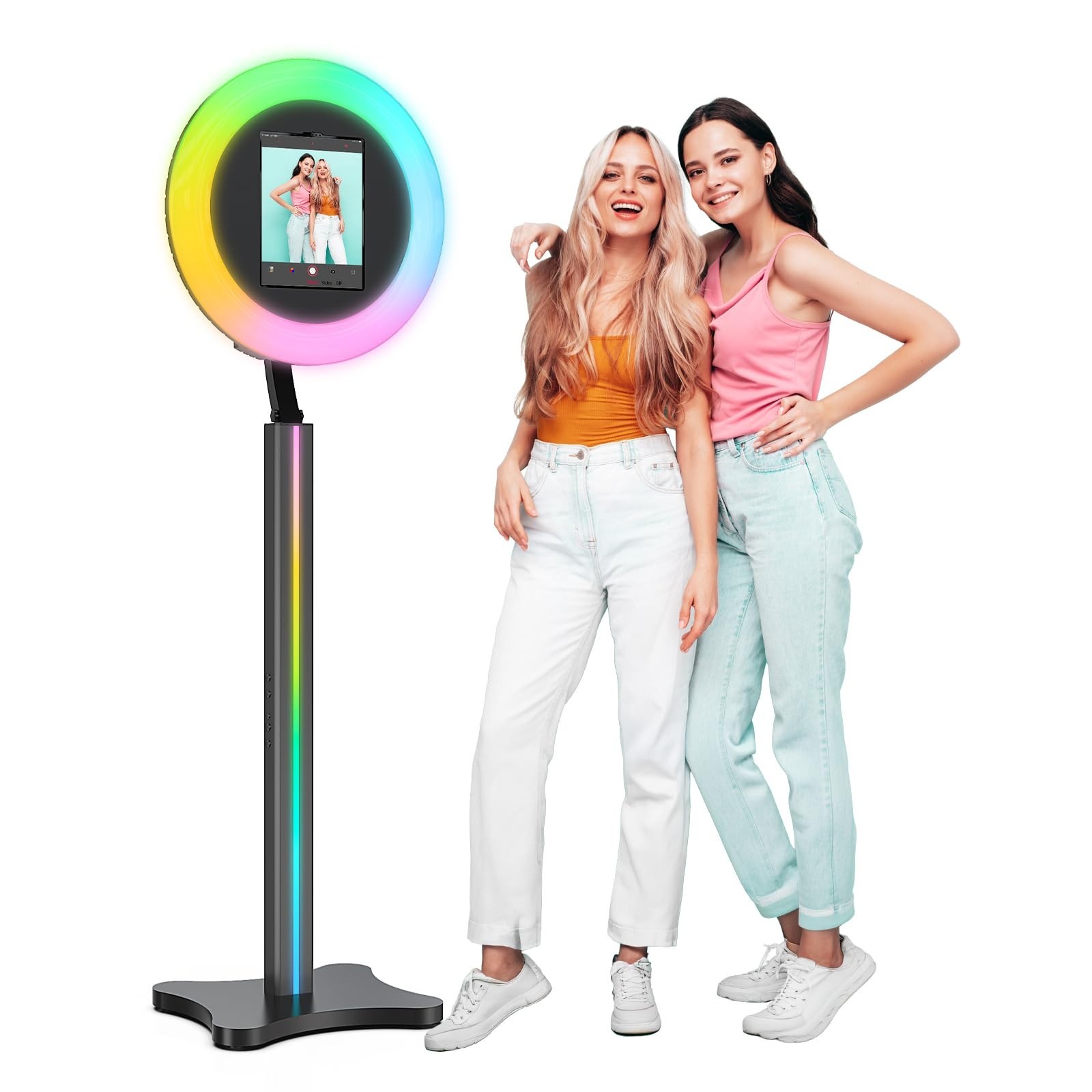 Portable Photo Booth Compatible for Ipad PhotoBooth Machine Stand Shell Portable Photo Booth Compatible for Ipad PhotoBooth Machine Stand Shell