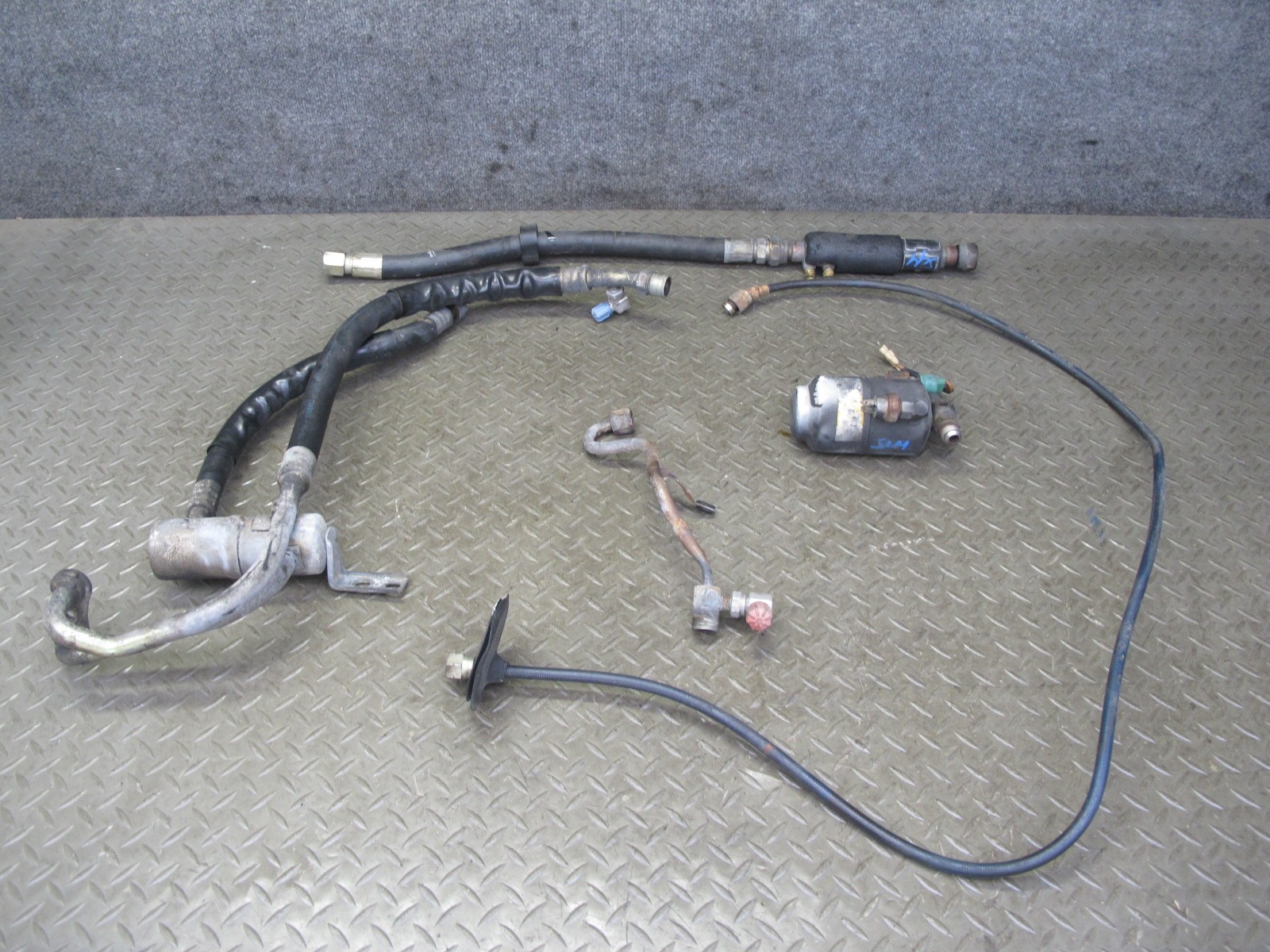 73-85 MERCEDES R107 SL-CLASS A/C AIR CONDITION HOSE PIPE LINE DRYER SET OEM
