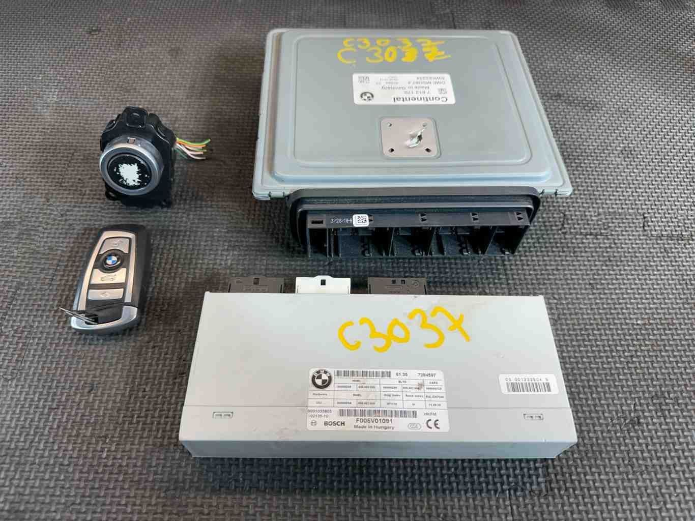 11 12 BMW 740I 12147613170 electronic control module 12147613170 complete assy.