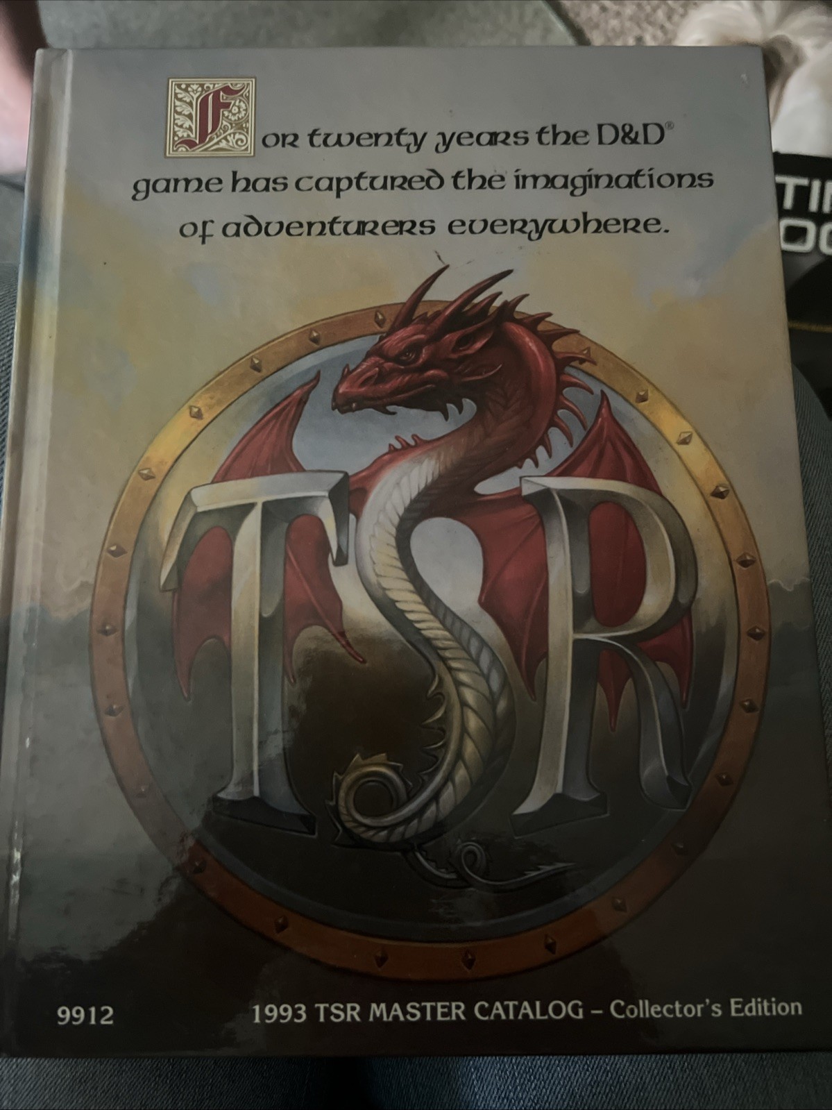 1993 Tsr Master Catalog (1993, Hardcover, Collectors) 1993 Tsr Master Catalog (1993, Hardcover, Collectors)