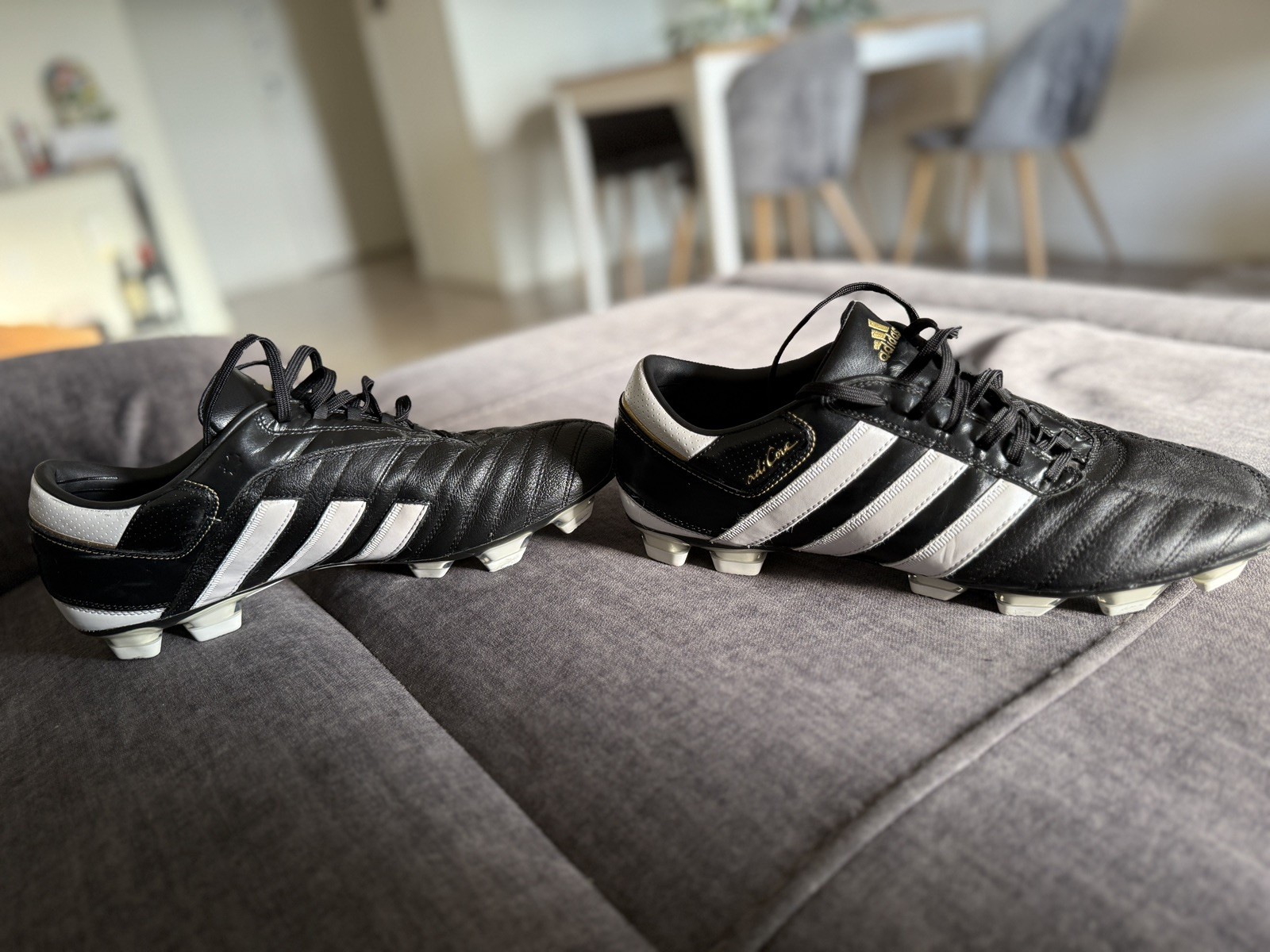 Adidas Adipure III TRX FG Men\'s US 10.5 Rare Black Soccer Cleats/football boots
