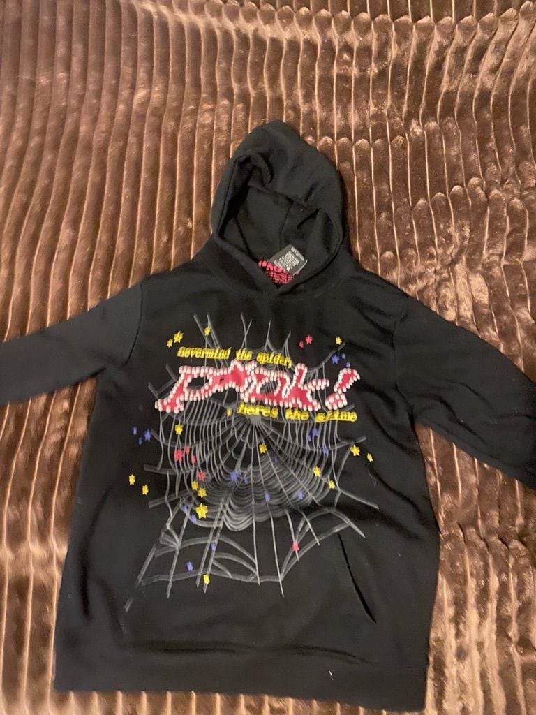 SP5DER Nevermind the Spider Hoodie Black SP5DER Nevermind the Spider Hoodie Black