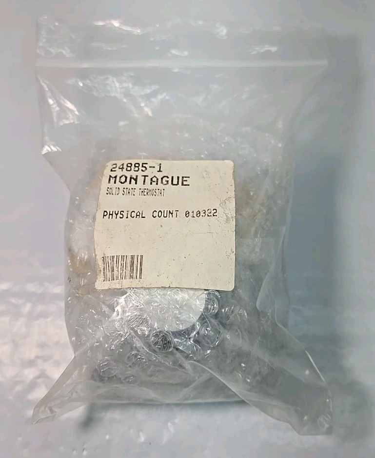 MONTAGUE 24885-1 Solid State Thermostat With Dial, Geniune, OEM, Original