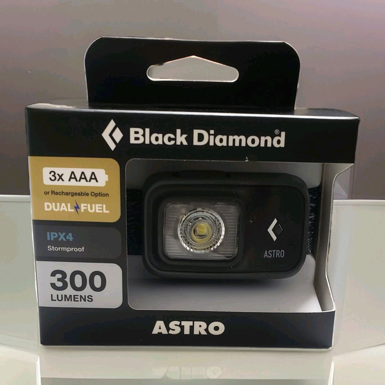 Black Diamond Astro 300 Lumens Headlamp - Graphite IPX4 - NEW - Black Diamond Astro 300 Lumens Headlamp - Graphite IPX4 - NEW -