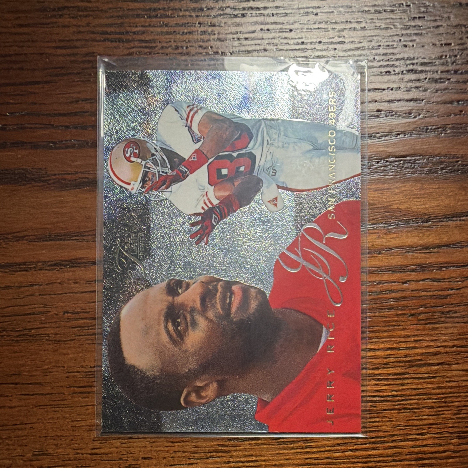 Fleer 1995 Fleer Flair Flair Preview Insert Jerry Rice 49ers #27/30 Fleer 1995 Fleer Flair Flair Preview Insert Jerry Rice 49ers #27/30