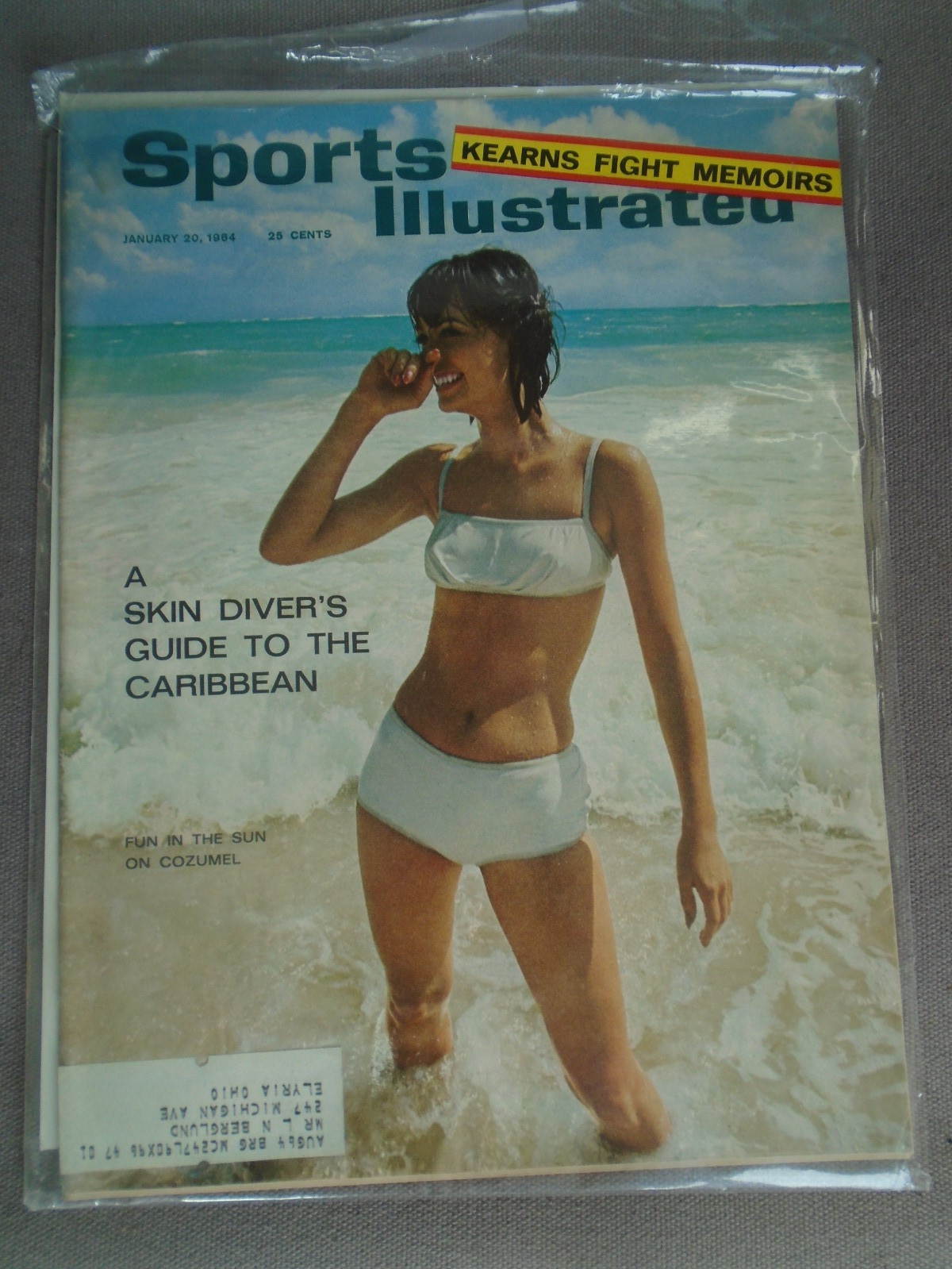 Sports Illustrated 1st Swimsuit Issue January 30, 1964 Vintage Magazine Sports Illustrated 1st Swimsuit Issue January 30, 1964 Vintage Magazine