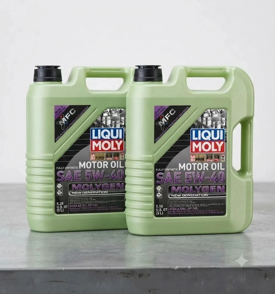 2 pack - LIQUI MOLY 20232 - Molygen New Generation 5W-40; 5 Liter 2 pack - LIQUI MOLY 20232 - Molygen New Generation 5W-40; 5 Liter