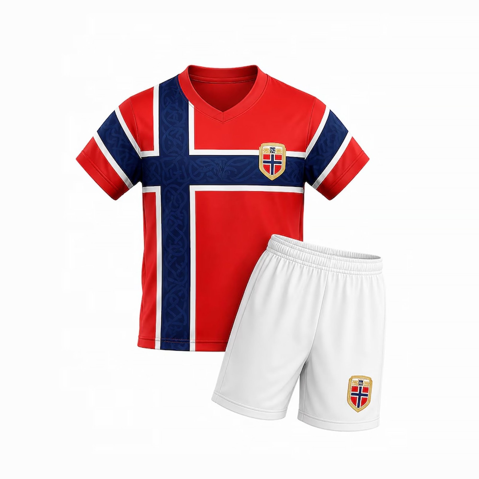 2026 Braut #9 Haaland Norway Jersey Home Youth Kit Gift For Norway Fans 2026 Braut #9 Haaland Norway Jersey Home Youth Kit Gift For Norway Fans