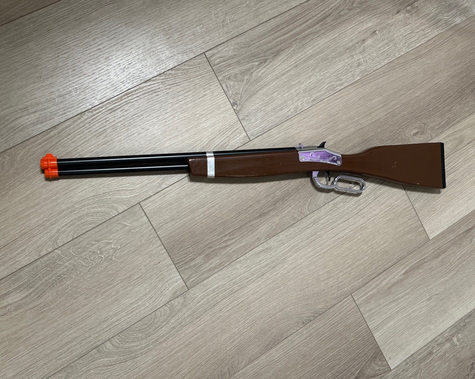 PARIS Vintage Lever Action Toy Cap Gun Rifle, Age 17 Years & Up PARIS Vintage Lever Action Toy Cap Gun Rifle, Age 17 Years & Up