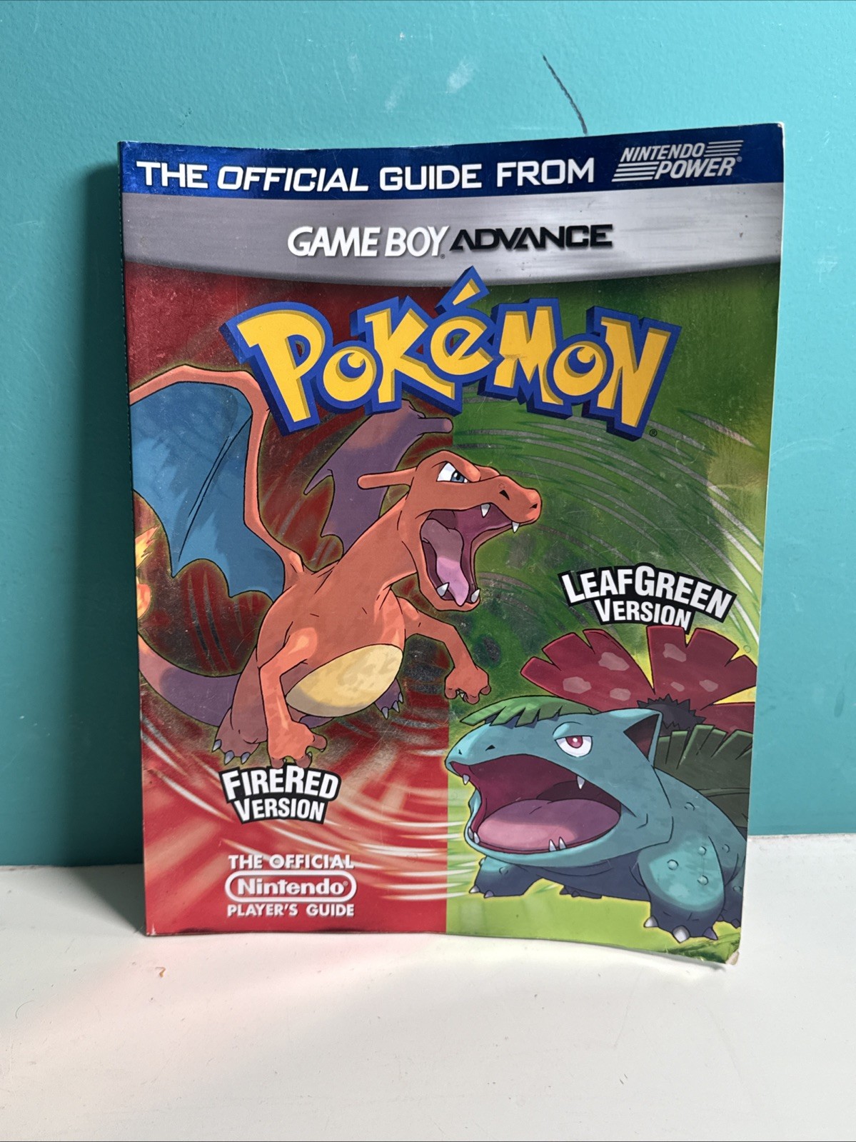 Official Nintendo Pokémon FireRed & LeafGreen Version With Combat card
