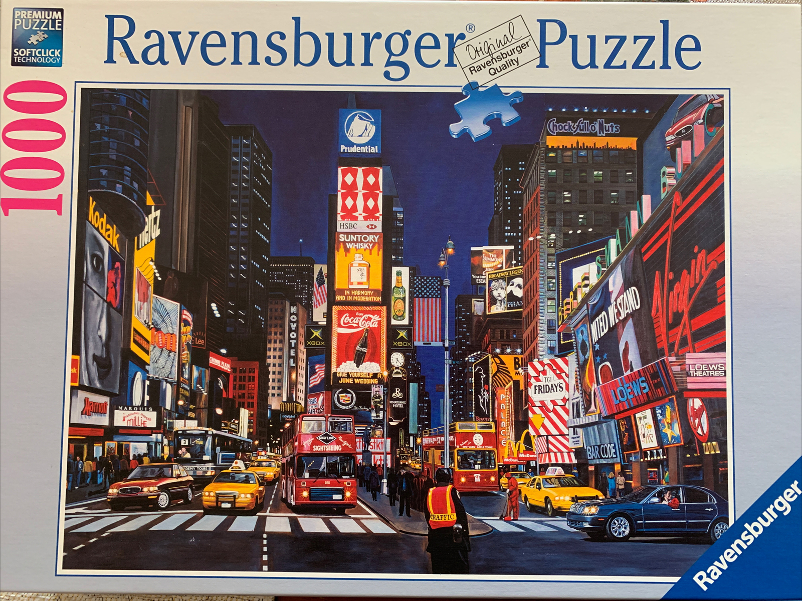 Ravensburger 1000 Piece Puzzle ,NYC Times Square 27 “ x 20 “ Ravensburger 1000 Piece Puzzle ,NYC Times Square 27 “ x 20 “