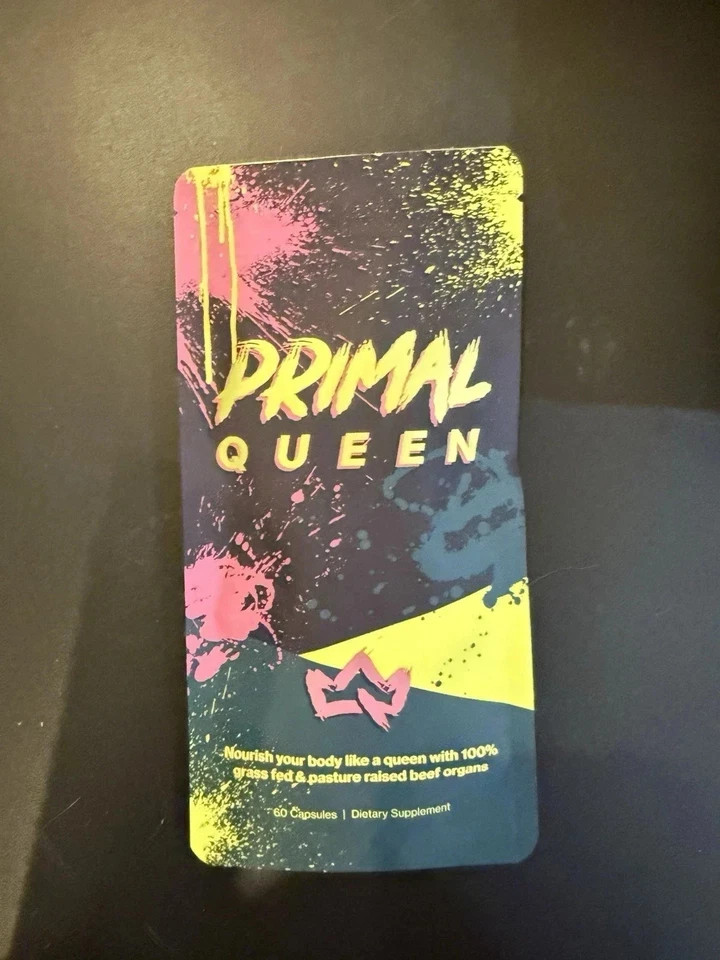 Primal Queen Supplement for Women 60 Counts Beef Organ - 1 Month Supply