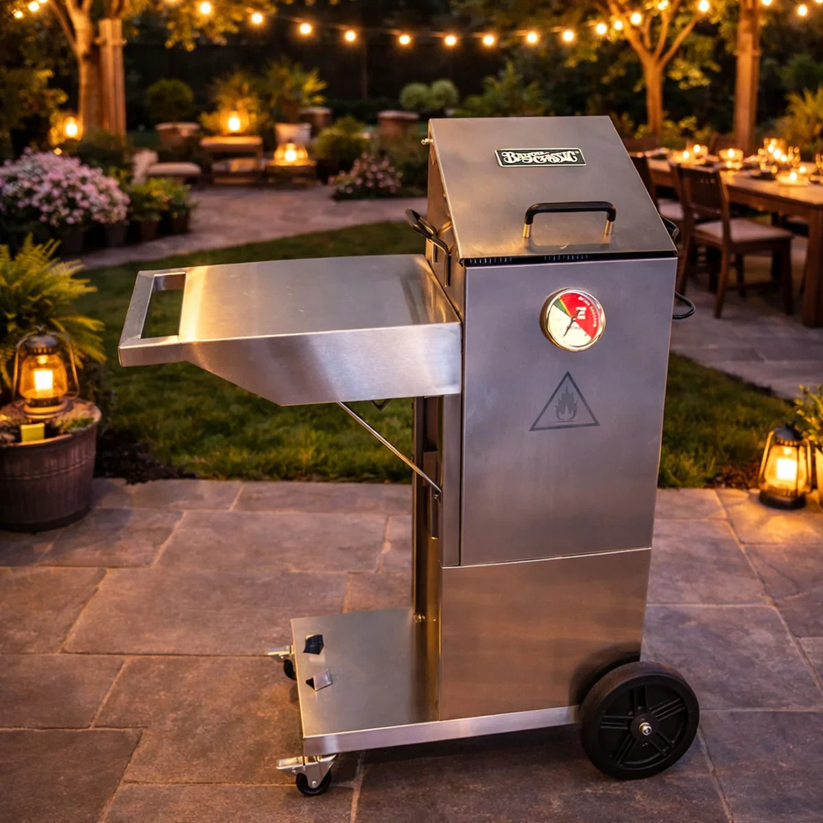 [NEW] (700-704) Bayou Classic 4-gal Stainless Bayou® Fryer with Cart