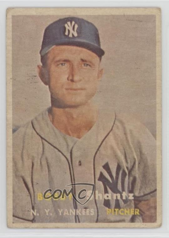 1957 Topps Scarce Series Bobby Shantz #272 0z0n